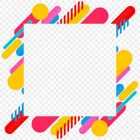 Abstract Borders Vector Design Images Abstract Frame Border Png