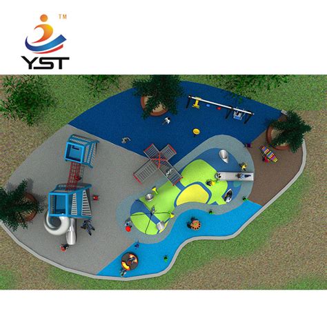 Outdoor Custom Playground Slides Large Playground Equipment Slides
