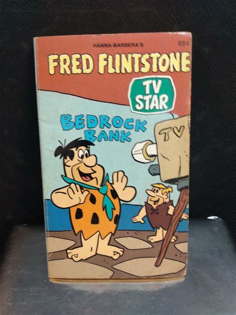 Fred Flintstones Bedrock Bank Hanna Barbera 1979 Tv Star Fred Flinstone