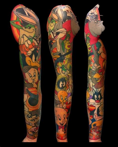 It's all about expression and personality. beautiful cartoon sleeve Huntington-Beach | Cartoon ...