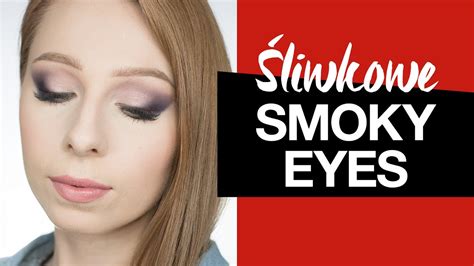 Śliwkowe Smokey Eyes Krok Po Kroku ️ Agnieszka ️ Youtube