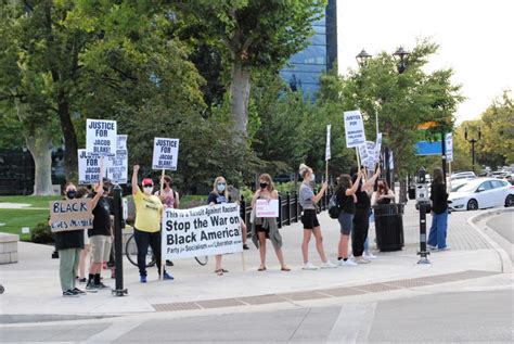 Photo Story Protests Against Racism Continue In Provo The Daily Universe