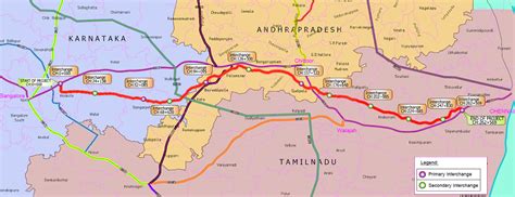 Bangalore Chennai Expressway Status Route Map News 2023