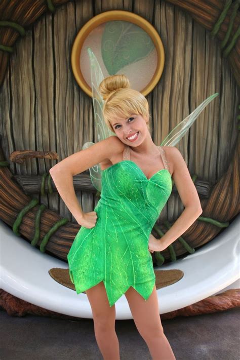 Too Cute Miss Tinker Bell Disney Cosplay Disneyland Face