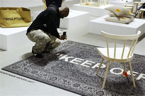 A Brief History Of Virgil Abloh Ikea Rugs Stockx News