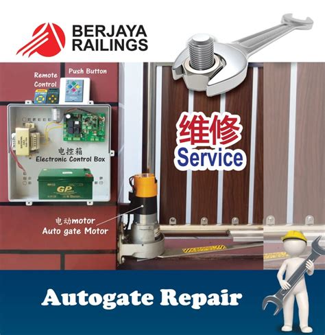 When your gate sags and drags you need to repair it. Auto Gate Repair Bangi