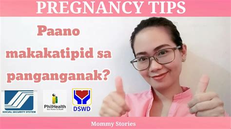 paano makakatipid sa panganganak pregnancy tips youtube