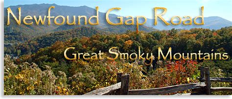 Newfound Gap Road In The Great Smoky Mountains Tennessee Scenic