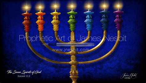 The Seven Spirits Of God Isaiah 112 — Products 3 Prophetic Art Of