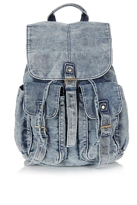 Denim Backpack Jeans Bag Backpack Bags Topshop Bags Puppy Backpack
