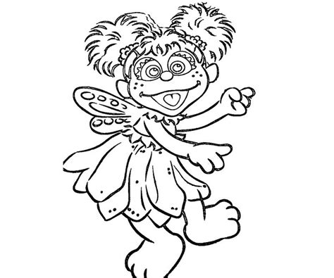 Abby Cadabby Coloring Page - Coloring Home