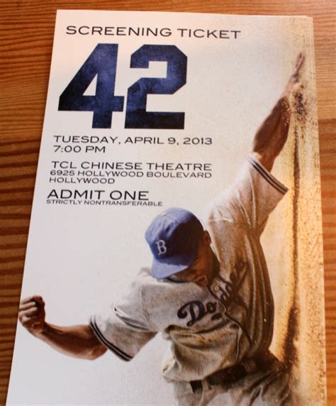 E don act di role of professional baseball player jackie robinson, supreme court. 42: The Jackie Robinson Story- Movie Review