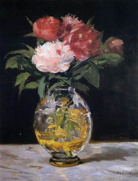 His parents disapproved of his interest, but he eventually went to art school. Edouard Manet Bouquet of Flowers painting | framed ...