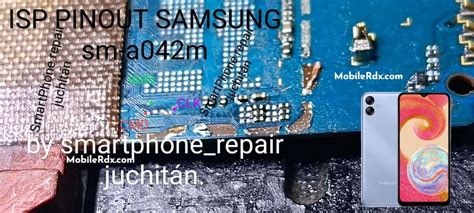 Samsung Galaxy A04e A042fm Isp Emmc Pinout Test Point