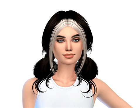 The Sims 4 Custom Content Hair Pack Cadaso