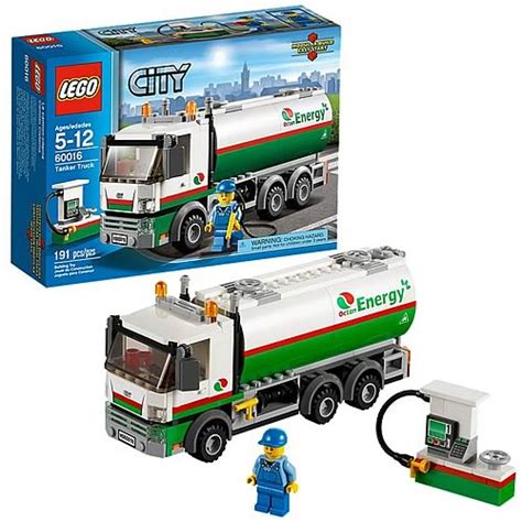 Lego City 60016 Tanker Truck Entertainment Earth