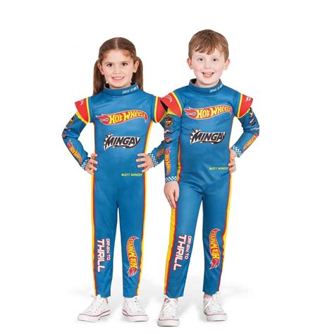Hot Wheels Racing Suit Child Costume 4 6 Toys Caseys Toys