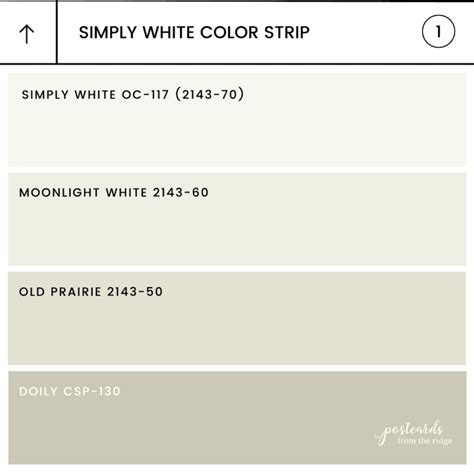 Benjamin Moore Simply White Paint Color 2023