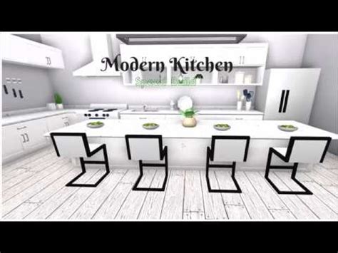 If you're new to bloxburg, and strapped for cash, this house values in at 11,000. Modern Kitchen Speed Build || Bloxburg Roblox - YouTube