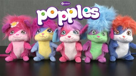 Popples Pop Open Plush Izzy Sunny Bubbles Lulu And Yikes From Spin Master Youtube Bubbles