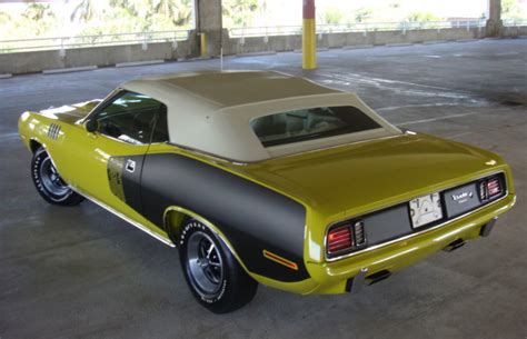 Curious Yellow 1971 Plymouth ‘cuda Convertible On Ebay Mopar Blog