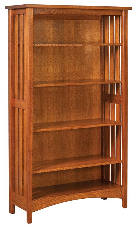 Maybe you would like to learn more about one of these? Arts and Crafts Slat Bookcase - Amish Direct Furniture ...