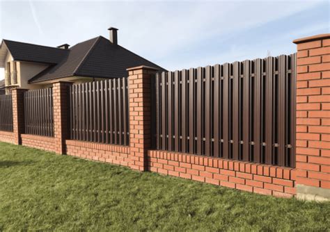 Modern Metal Fence Panel Design