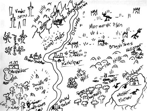 Aeons And Augauries Campaign Sketch Map