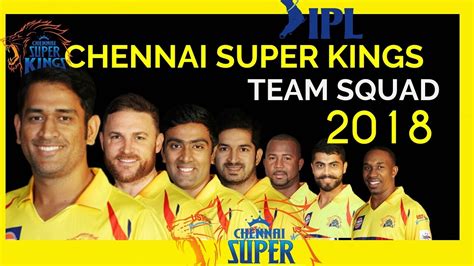 Ipl Chennai Super King Csk Reveals Team Sqad And Photos