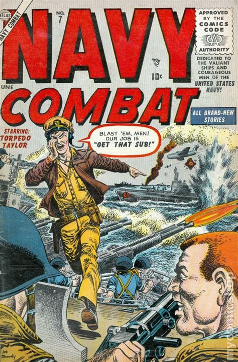 Navy Combat 1955 Comic Books