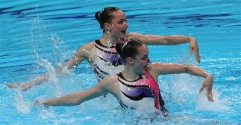 Ukrainian Synchronized Swimming Pairs Win Gold At Fina Duet Events In Paris Video Unian