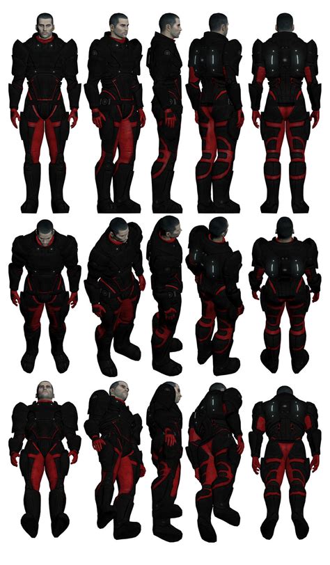 Mass Effect Colossus Armour Heavy Male Ref By Troodon80 On Deviantart