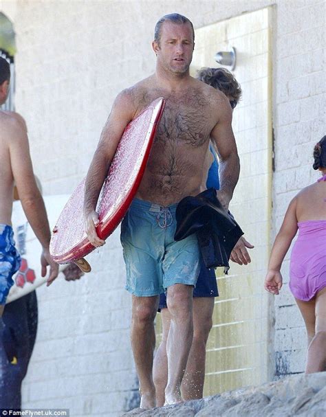 Stripping Down Scott Caan Was Spotted Out At Malibu Beach On Monday