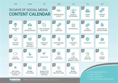 Social Media Calendar For 2024 Bibi Marita