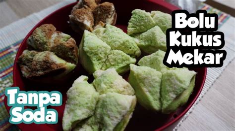 *200 gr tepung beras *150 gr gula *1/2 sdt baking powder *1/2 sdt soda kue *260 ml susu cair( bs di gnti santan). Cara Membuat Bolu Kukus Mekar Tanpa Soda - YouTube