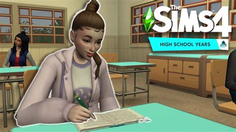 The First Day At High School The Sims 4 High School Years Part 2