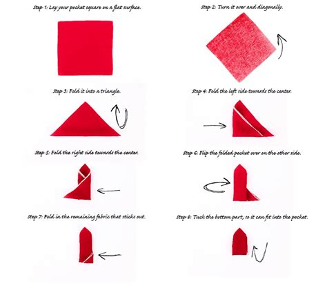 Check out these three techniques that can work for different packing purposes. How To Fold Men's Handkerchiefs