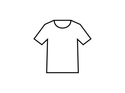 T Shirt Outline Graphic By Handriwork · Creative Fabrica