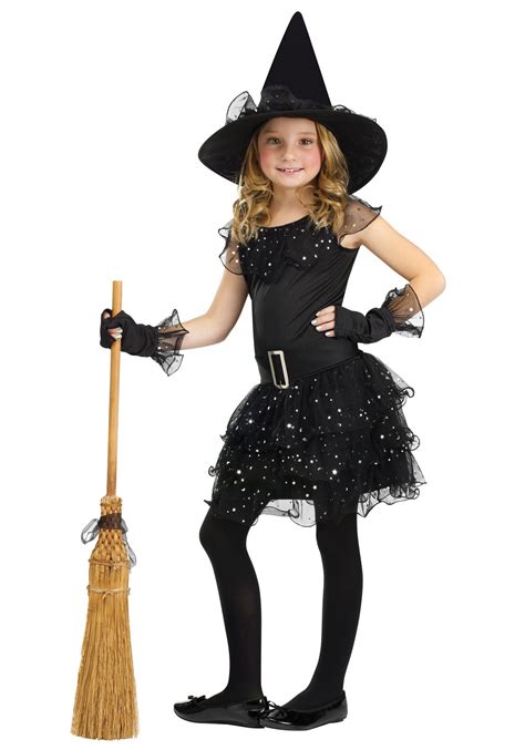 Halloween Witch Costume For Girls