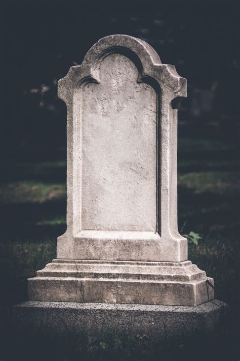 Blank Headstone Free Stock Photo Public Domain Pictures