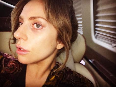 Lady Gaga Naked Face Revealed In No Make Up Selfie Daily Star