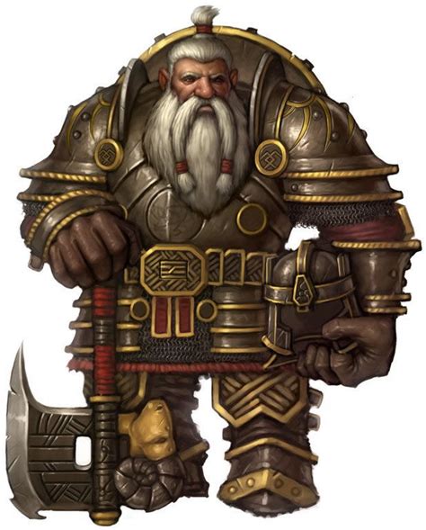 Fantasy Dwarf Dwarf Dungeons And Dragons Characters