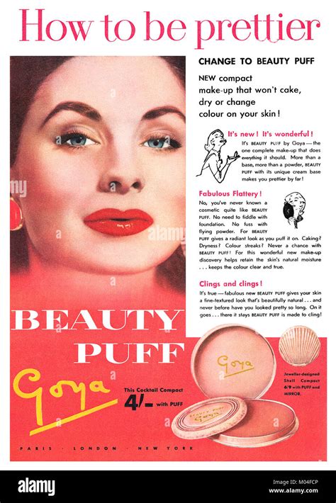 1950s Makeup Ads