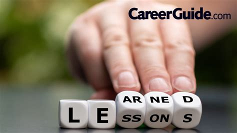 5 Important Life Lessons You Must Learn At Work Careerguide