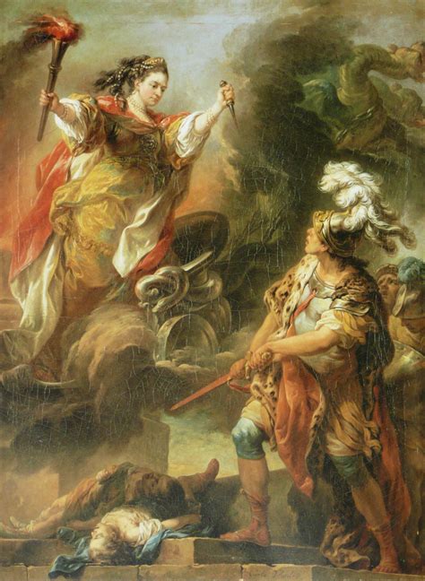 Medea And Jason Charles André Van Loo Médée Peintures Françaises Art