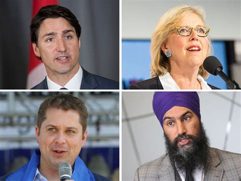 Federal voting process in canada canada's 2019 election: Canadian Election 2019: The Four Federal Leaders On What ...