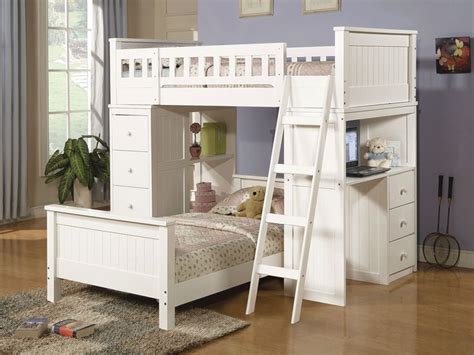 Effigy Of The Advantages Of Twin Loft Bed With Desk And Storage White