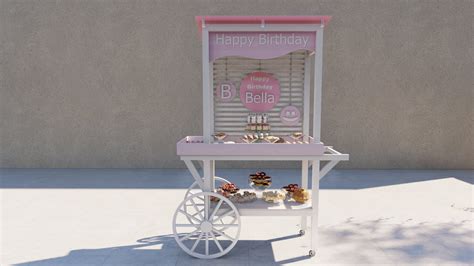 Candy Cart Plans 25 X 60 Step By Step Instructions Etsy Uk