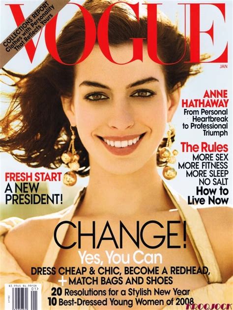 Anne Hathaway For Vogue Us Photography By Mario Testino