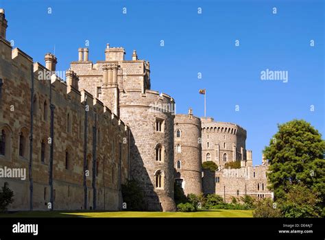 Windsor Castle In Windsor In Der Englischen Grafschaft Berkshire